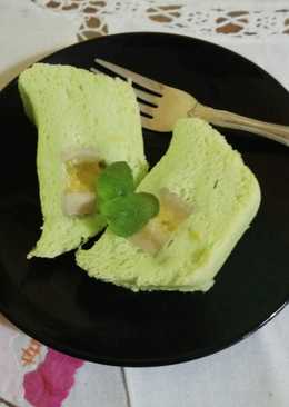 Bolu Kukus Pisang Pandan