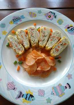 Tamagoyaki with White Radish Pickle ala Agip Riani