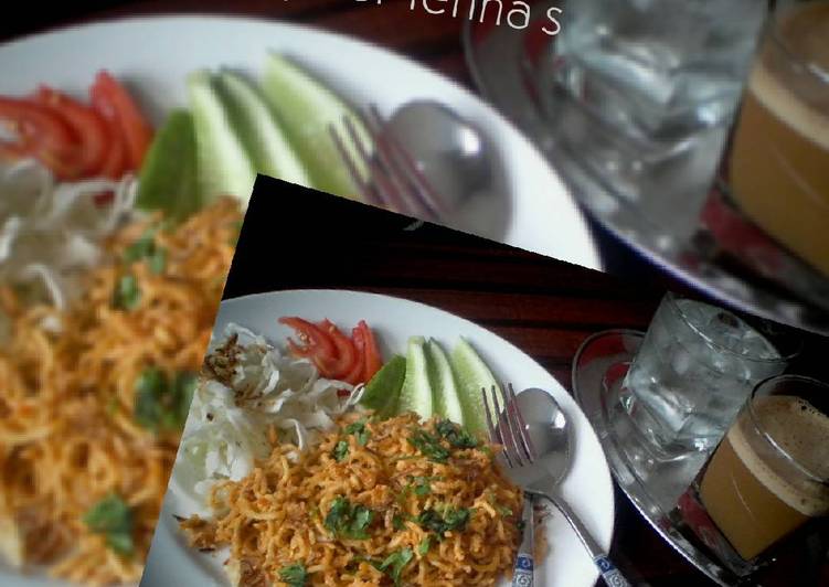 cara membuat Mie goreng ala restoran padang