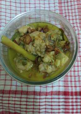 Gulai Ayam Hijau Tanpa Santan