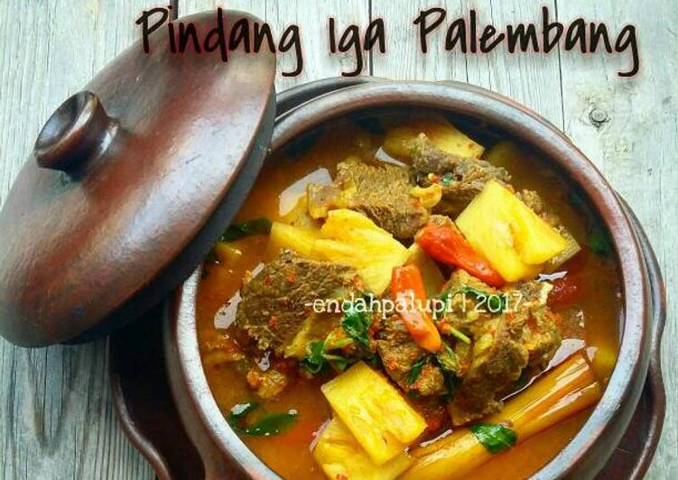 resep masakan Pindang Iga Palembang