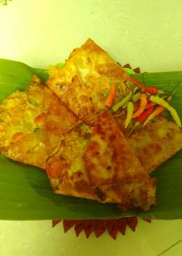 Martabak telur sayuran