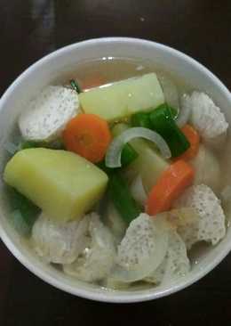 Sop Bakso ikan