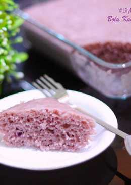 Bolu kukus ubi unggu Super Lembut empuk (Moist cake)