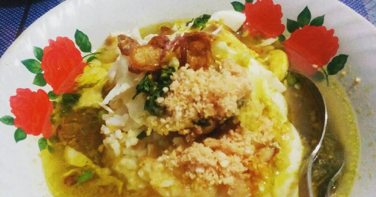 Resep Soto  ayam  lamongan  oleh Bunda norin Cookpad