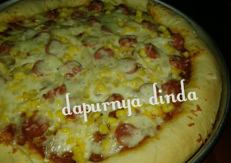 Resep Pizza homade anti gagal Oleh Dinda Pricilia Dwi Ningrum