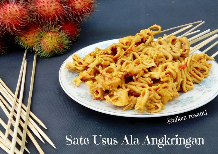 Resep Sate Usus Ala Angkringan oleh Niken Rosanti Cookpad