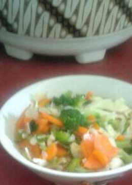 Tumis sayur saus tiram