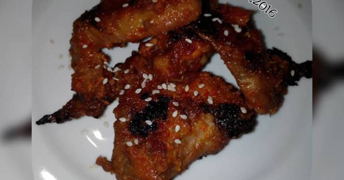 Resep Sayap Ayam Bakar Taliwang ala Vella Martyana