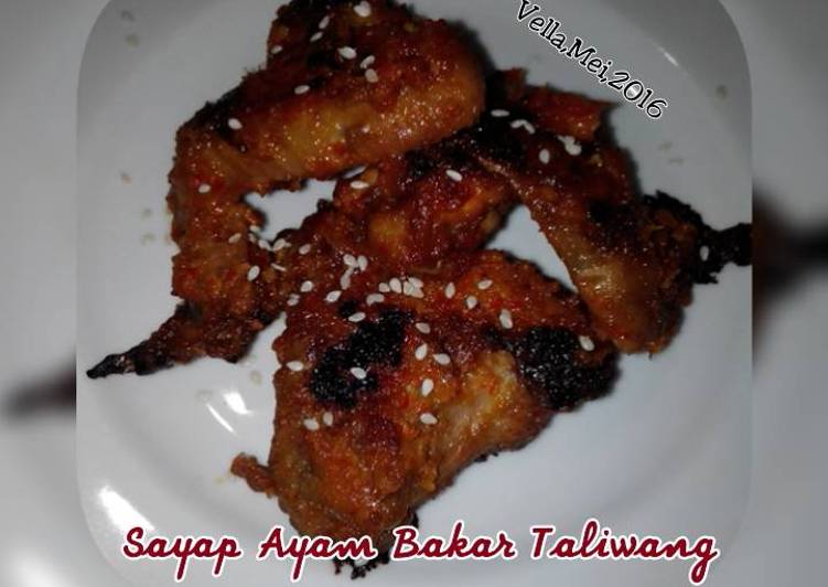 Resep Sayap Ayam Bakar Taliwang Oleh Vella Martyana