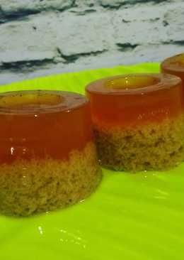 Puding Karang (puding gula merah)