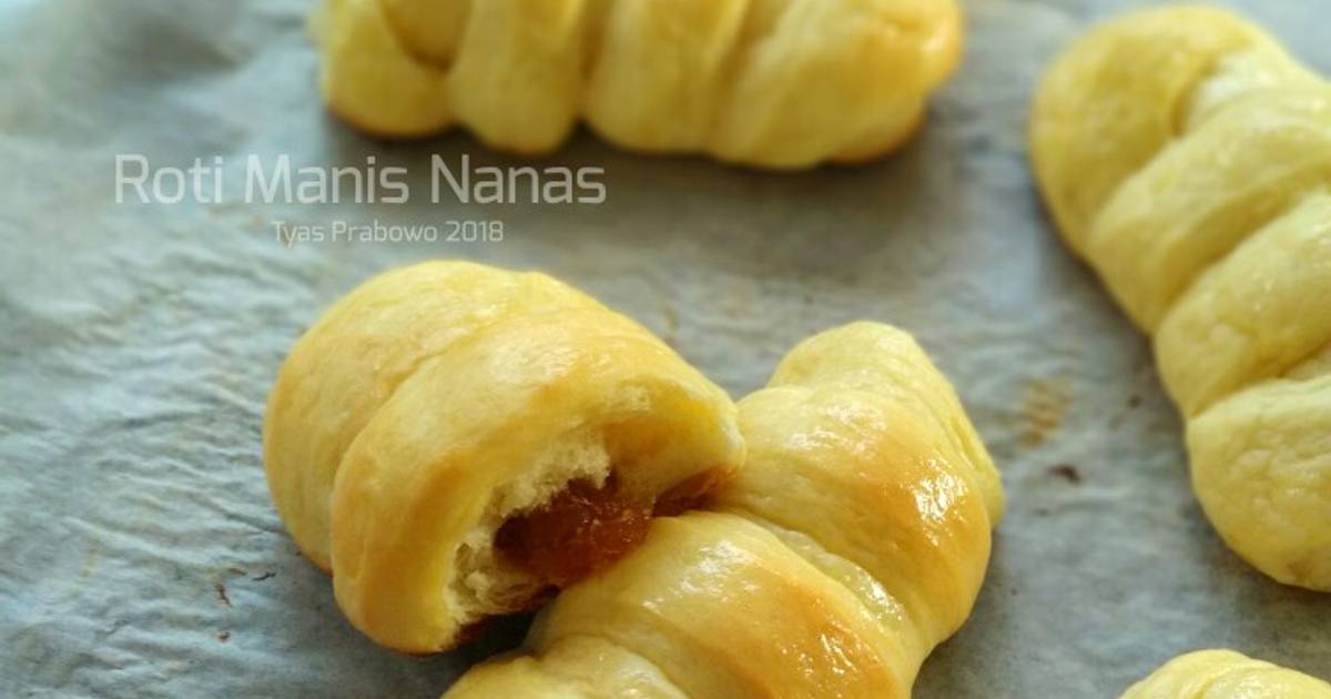 Resep Roti Manis Isi Nanas by tyasprabowo