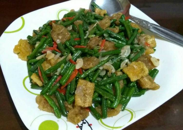 Resep Kacang Panjang Tumis Krecek Karya Christie Yahya