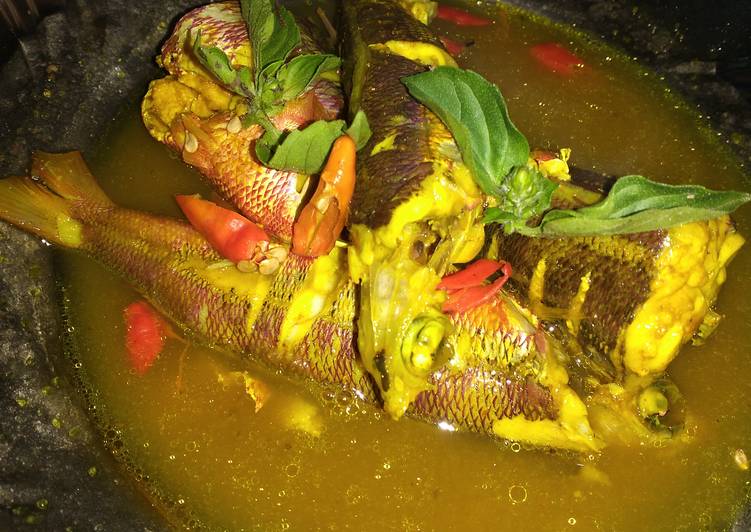 Ikan Biji Nangka Masak Kuning Ikan Biji Nangka Masak Kuning