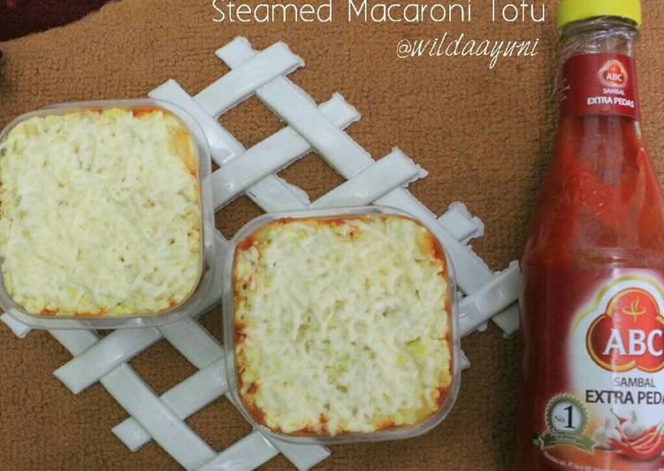 Resep Steamed Macaroni Tofu - Wilda Ayuni