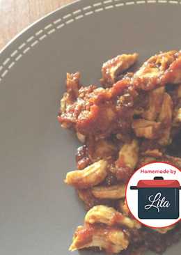 Ayam suwir bumbu tomat pedas #HomemadeDBest #homemadebylita