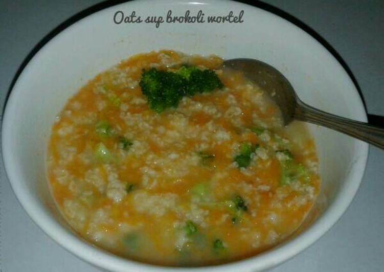 resep masakan Oat sup brokoli wortel