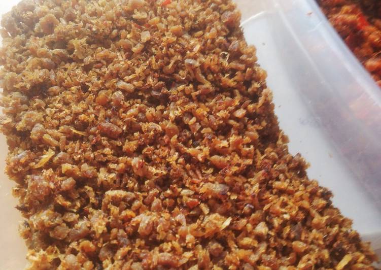 gambar untuk cara membuat Abon Sapi HomeMade tanpa digoreng/oven