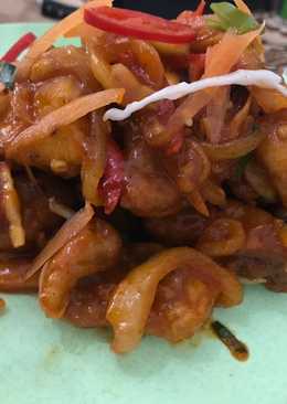 Gurame Goreng Asam Manis