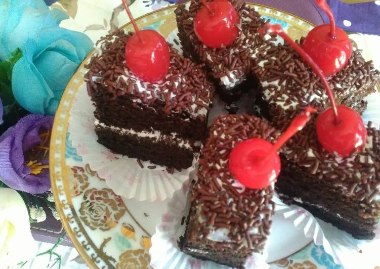 Resep Bolu nutrijel coklat irit Karya Cicih Daniasri