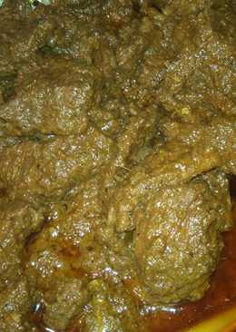 Rendang daging Medok