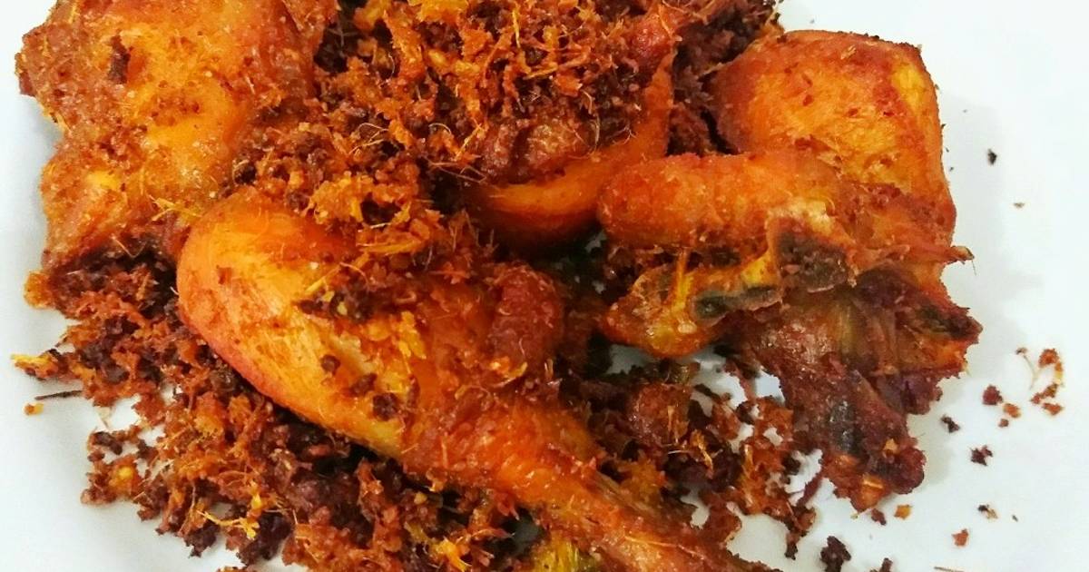 7 resep ayam goreng bumbu gurih serbuk laos enak dan 