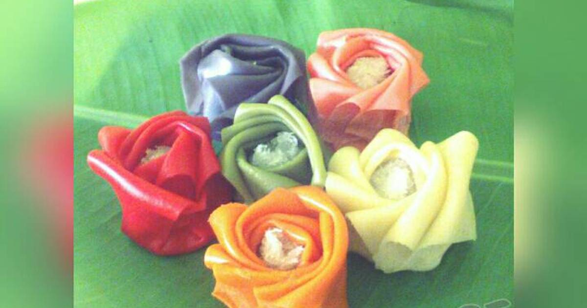 Resep Dadar Gulung Mawar