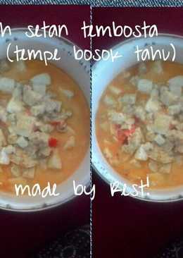 Lodeh Setan Tembosta (tempe bosok tahu)