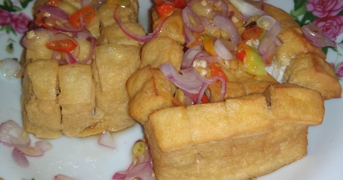 35 resep tahu sambal matah enak dan sederhana - Cookpad
