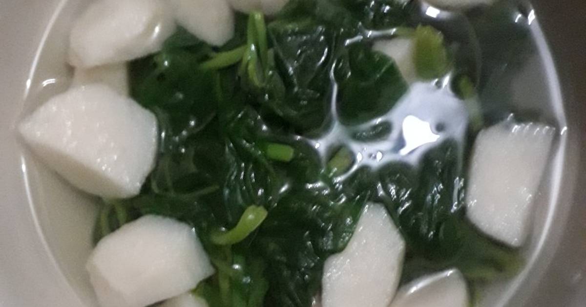 5 resep sayur bayam baso ikan temu kunci enak dan 