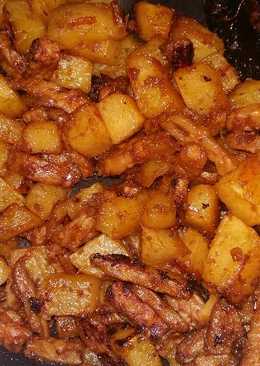 Kentang Tempe Balado Ala Anak Kos (Bumbu Inti A Kokita)