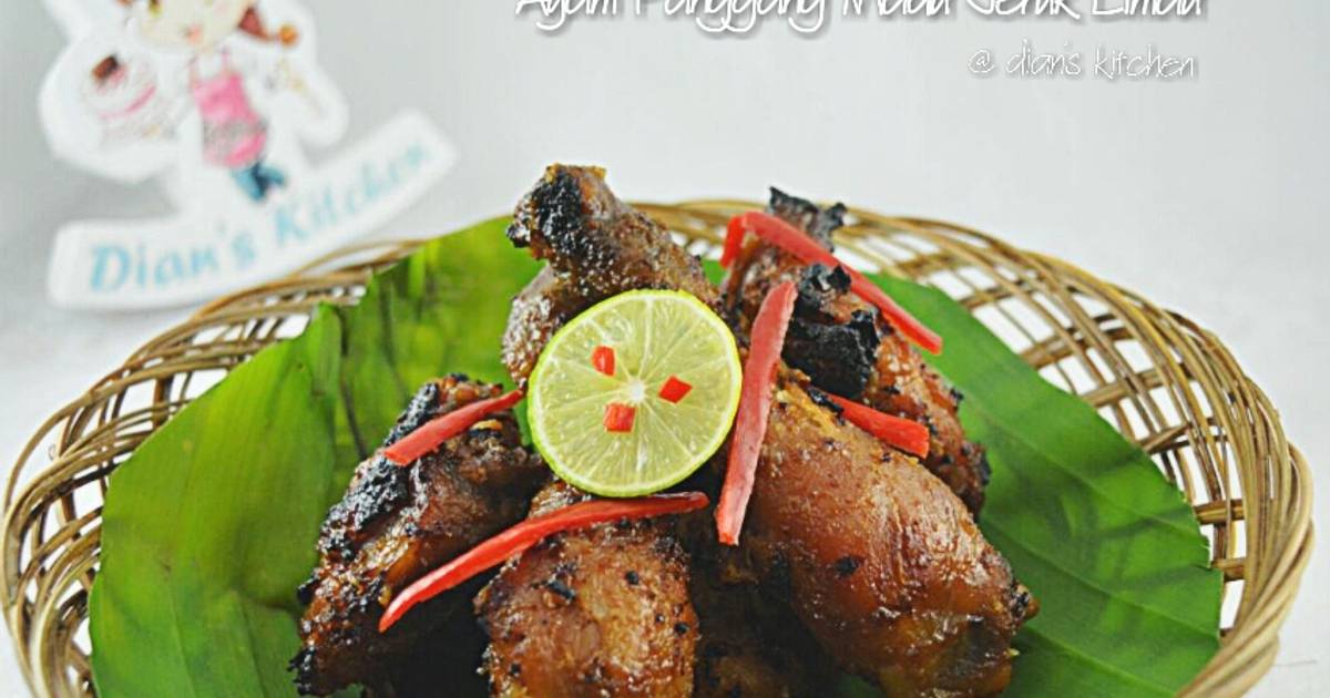 Resep Ayam Panggang Madu Jeruk Limau ala • Dian's Kitchen •