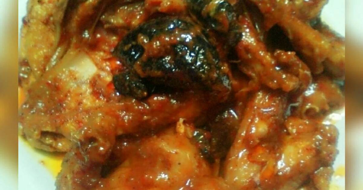 Resep Ayam bumbu asem kandis(aromanya sedap) ala ida nurfaida arisanti