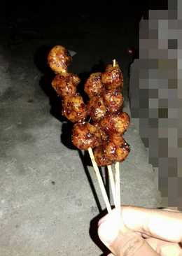 Bakso bakar pedas manis