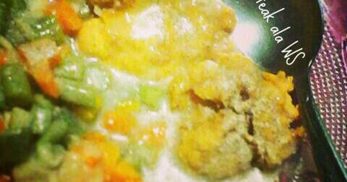 Resep Chicken Steak ala WS ala Vika Prasetyani Sukadi