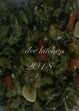 Tumis kerang pedas