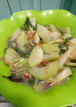 Sayur bening labu sawi