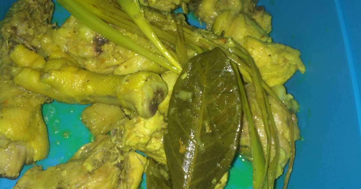 177 resep ayam ungkep bumbu kuning enak dan sederhana 