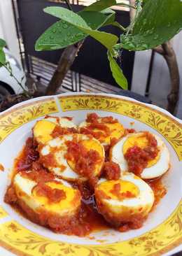 Telur Ayam Bumbu Sambal