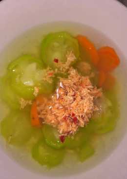 Sayur bening spesial sambel klopo