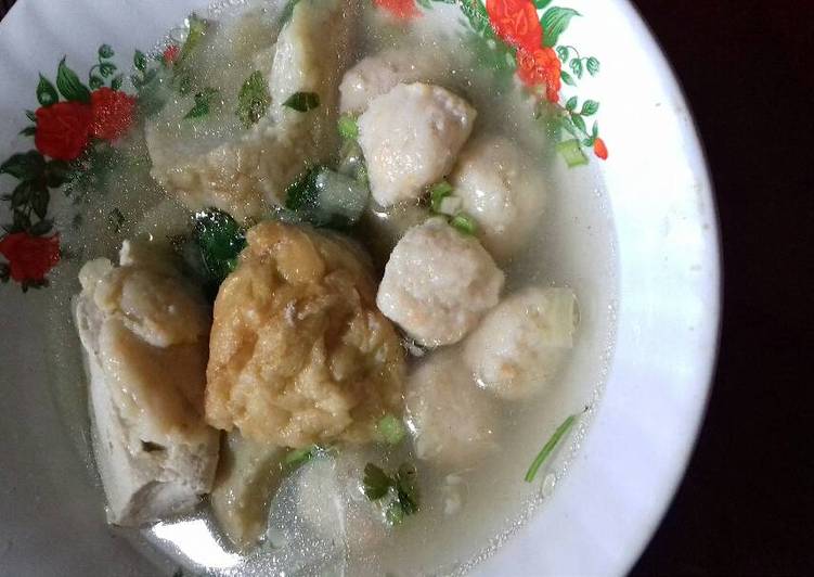 resep makanan Bakso Ayam Wortel