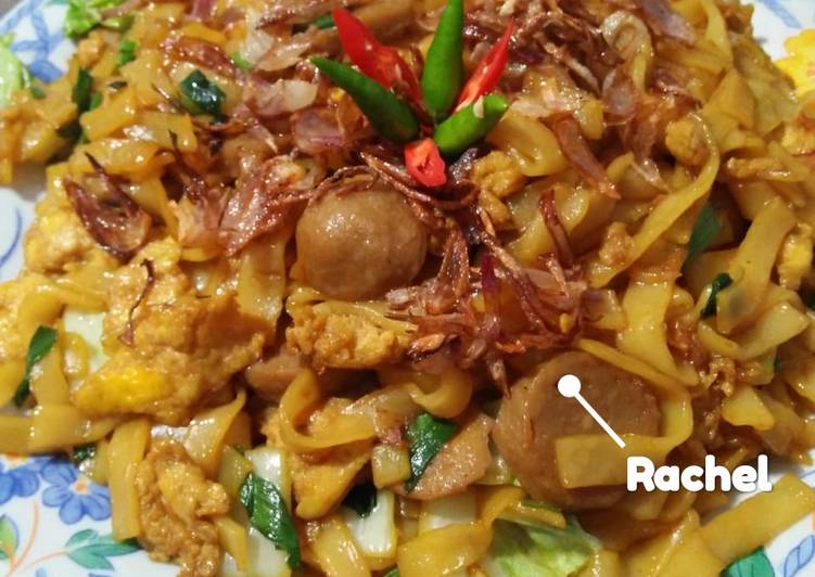 resep lengkap untuk Kwetiaw tiaw