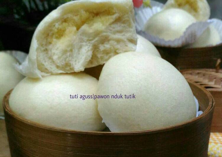 bahan dan cara membuat Bakpao isi kacang ijo