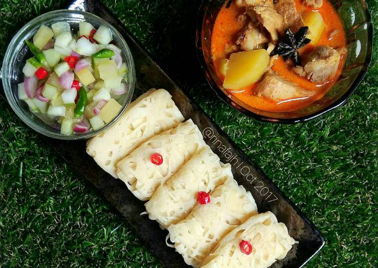 resep masakan Roti jala kari ayam