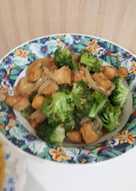 Tumis brokoli tahu cina