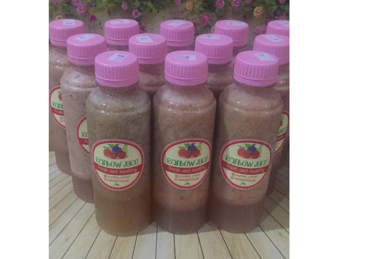 resep Diet Juice Cranberry Banana Pineapple Apple Chiaseed