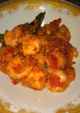 Sambel Goreng Udang Pedas
