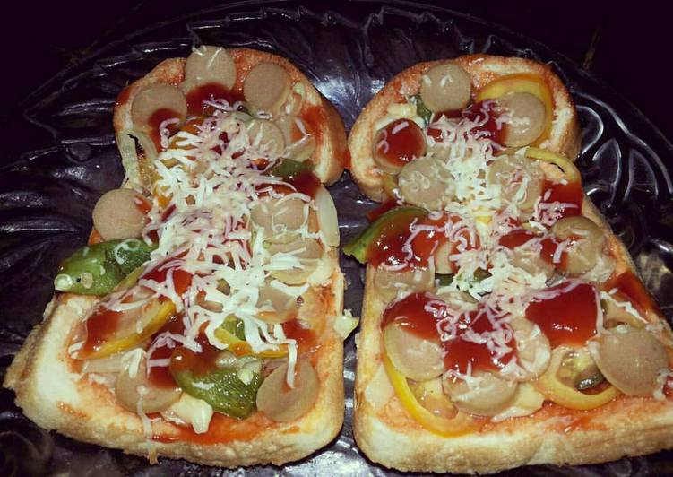 Resep Pizza roti tawar sederhana oleh Nuha Azizah - Cookpad