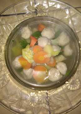 Sayur Sop baKso mini