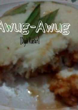 Awug-awug Tepung Ketan